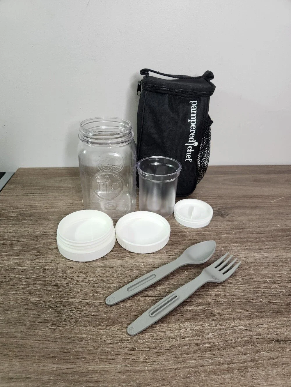 Pampered Chef Make & Take Mason Jar Set #1439